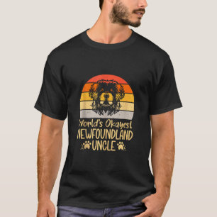 Camiseta Mundo okayest Newfoundland Uncle Newfoundland Dog