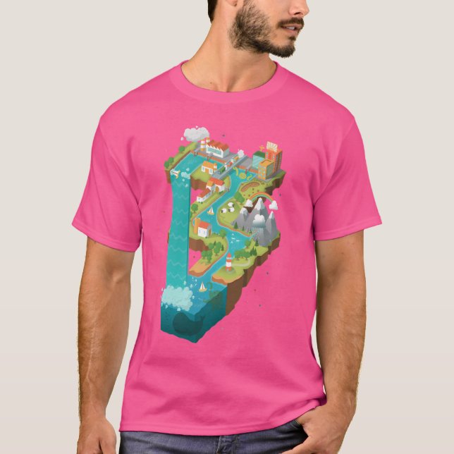 Camiseta Mundo perfecto (Anverso)