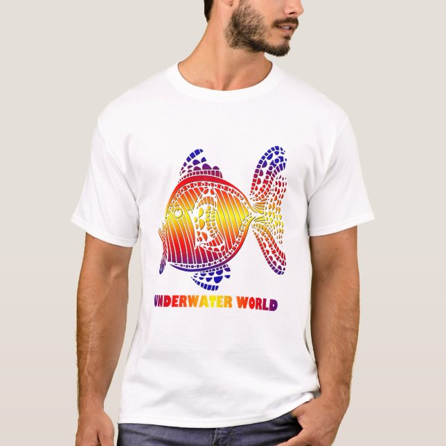 Camiseta Mundo submarino (Anverso)