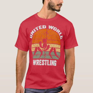Camiseta mundo unido lucha libre Long Sleeve TShirt