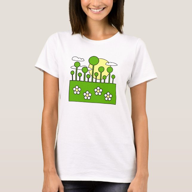 Camiseta Mundo Verde (Anverso)