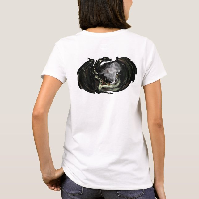 Camiseta Mundo y Dragón (Reverso)