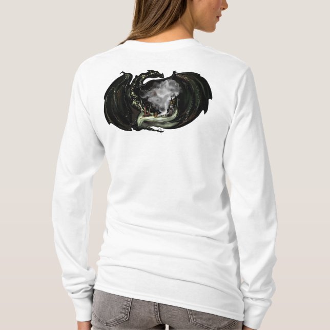 Camiseta Mundo y Dragón (Reverso)