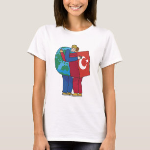 CAMISETA MUNDO Y TURQUÍA HUG