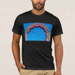 Camiseta Mundos de la diversión, kc de la montaña rusa de