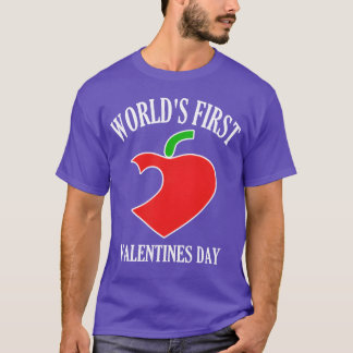 Camiseta Mundos divertidos primer día de San Valentín nosta