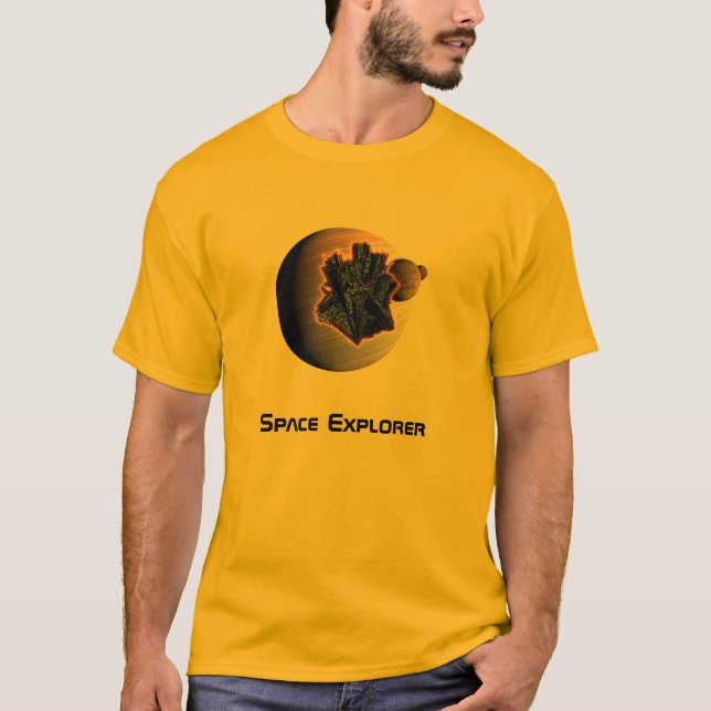 Camiseta mundos extraños (Anverso)