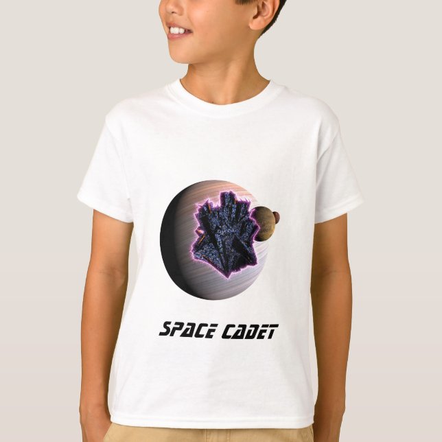 Camiseta mundos extraños (Anverso)