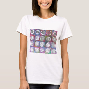 Camiseta Mundos geométricos