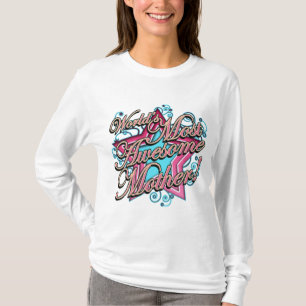 Camiseta Mundos la mayoría de la madre impresionante
