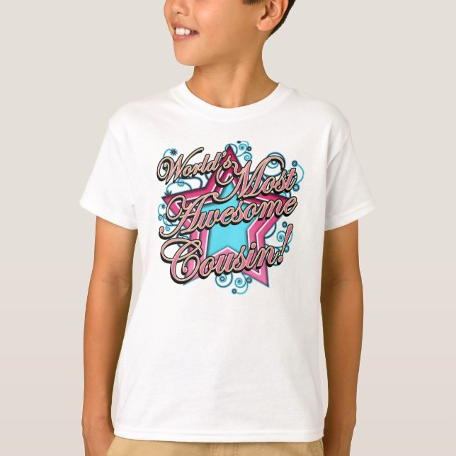 Camiseta Mundos la mayoría del primo impresionante (Anverso)