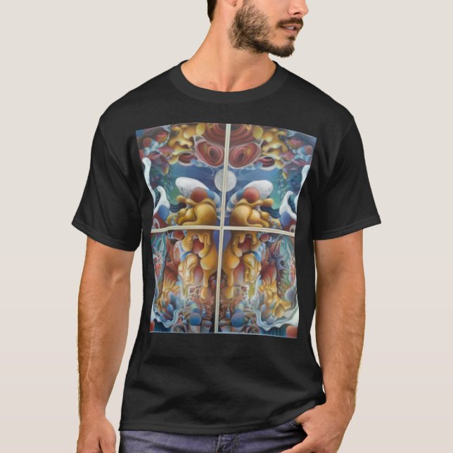 Camiseta Mundos virales (Anverso)