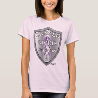Camiseta Muñeca cancerkickinwarriors-Rosada