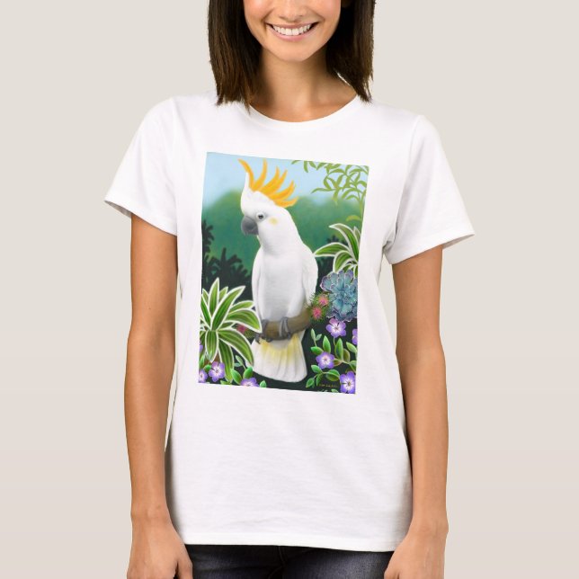 Camiseta Muñeca cítrica de las señoras del Cockatoo (Anverso)
