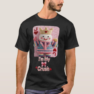 Camiseta Muñeca de autoamor San Valentín Tejida Reina de Co