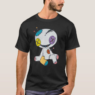 Camiseta Muñeca de Gótico asustada rellena Halloween animal