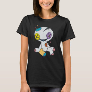 Camiseta Muñeca de Gótico asustada rellena Halloween animal