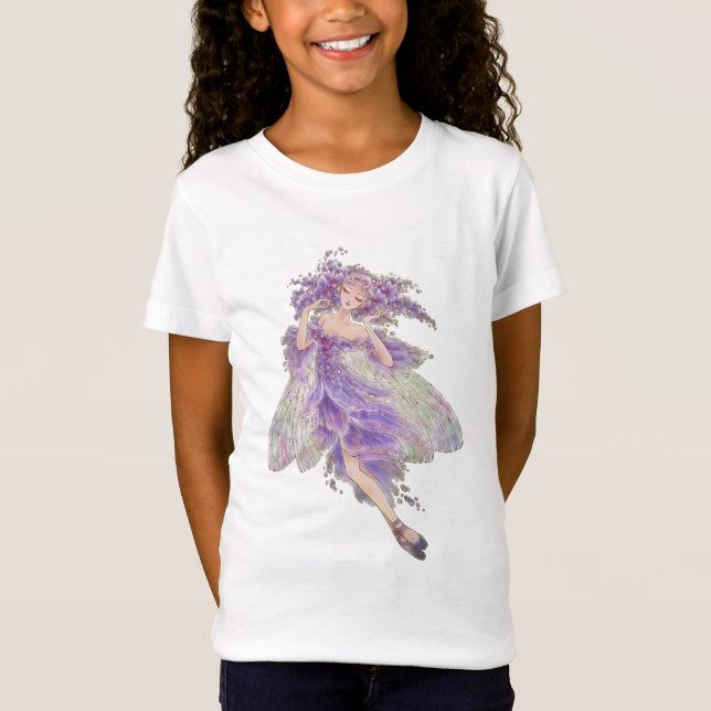 Camiseta Muñeca de hadas de los chicas de las glicinias (Anverso)