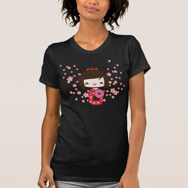 Camiseta Muñeca de Kokeshi (Anverso)
