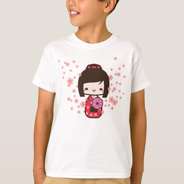 Camiseta Muñeca de Kokeshi (Anverso)