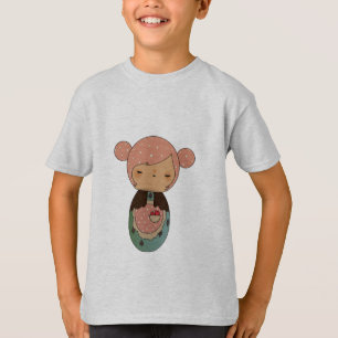 Camiseta Muñeca de Kokeshi