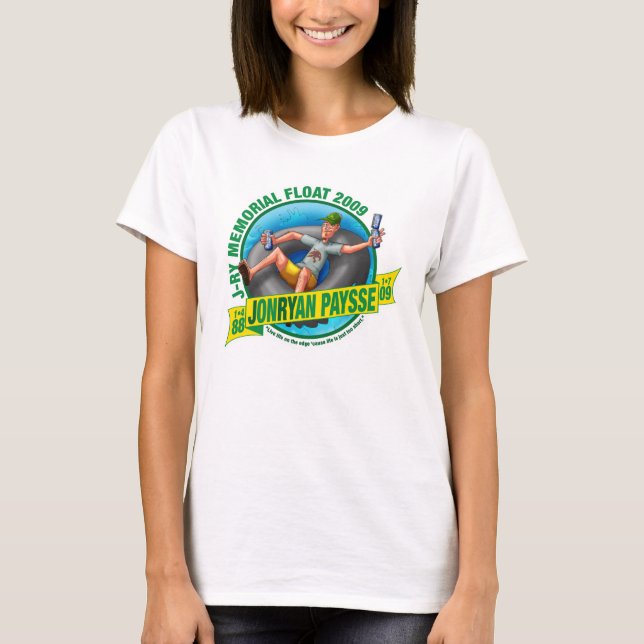 Camiseta Muñeca de las señoras (blanca) (Anverso)