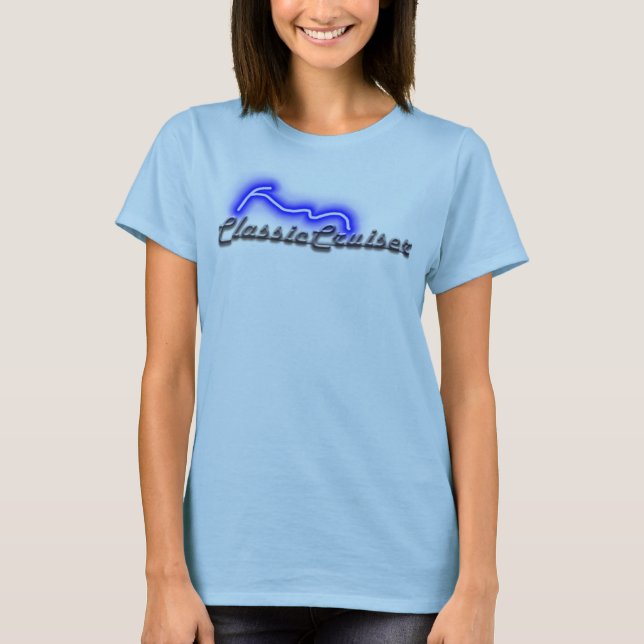 Camiseta Muñeca de las señoras de ClassicCruiser (Anverso)