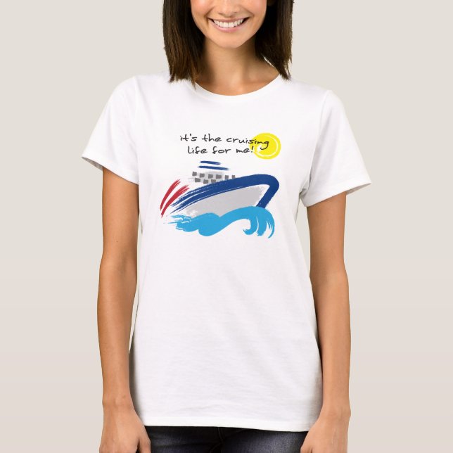 Camiseta Muñeca de las señoras de la vida que cruza (Anverso)