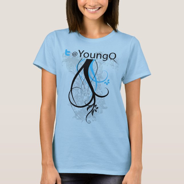 Camiseta Muñeca de las señoras de YoungQ (cabida) (Anverso)
