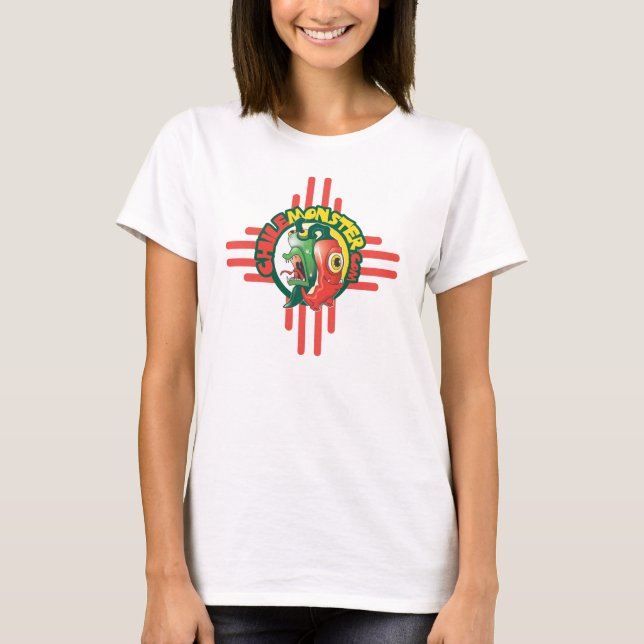Camiseta Muñeca de las señoras del monstruo de Chile (Anverso)