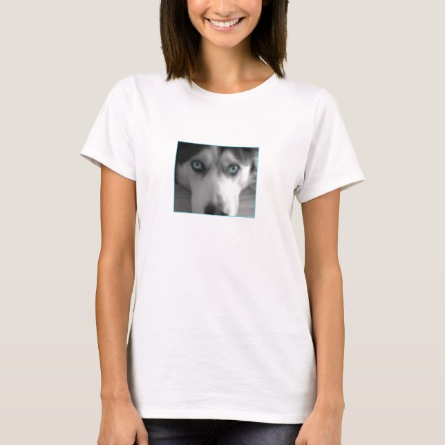 Camiseta Muñeca de los azules de bebé (Anverso)