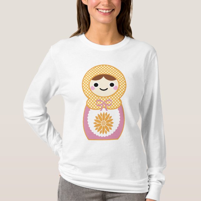 Camiseta Muñeca de Matryoshka (Anverso)