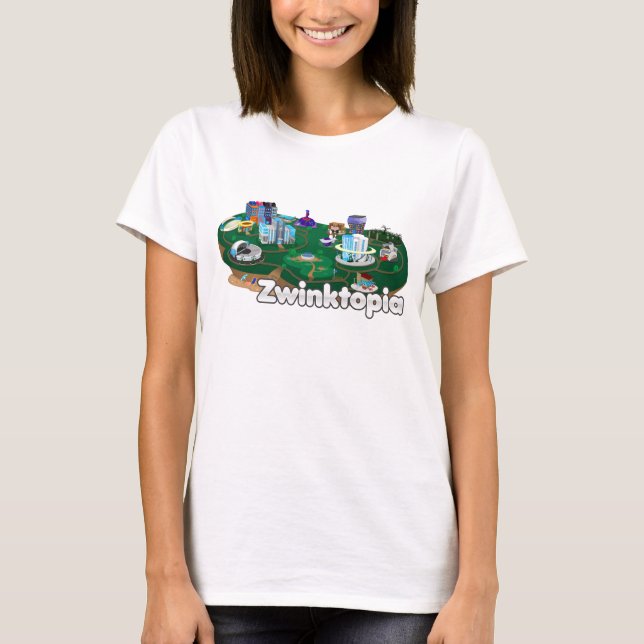 Camiseta Muñeca de Zwinktopia (Anverso)