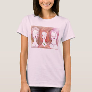 Camiseta Muñeca Harried T de las señoras del trío