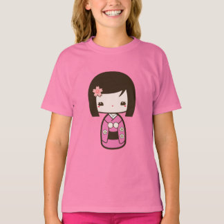 Camiseta muñeca Kokeshi