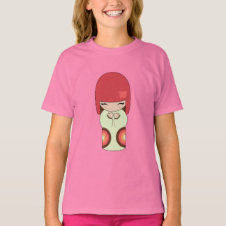 Camiseta muñeca Kokeshi