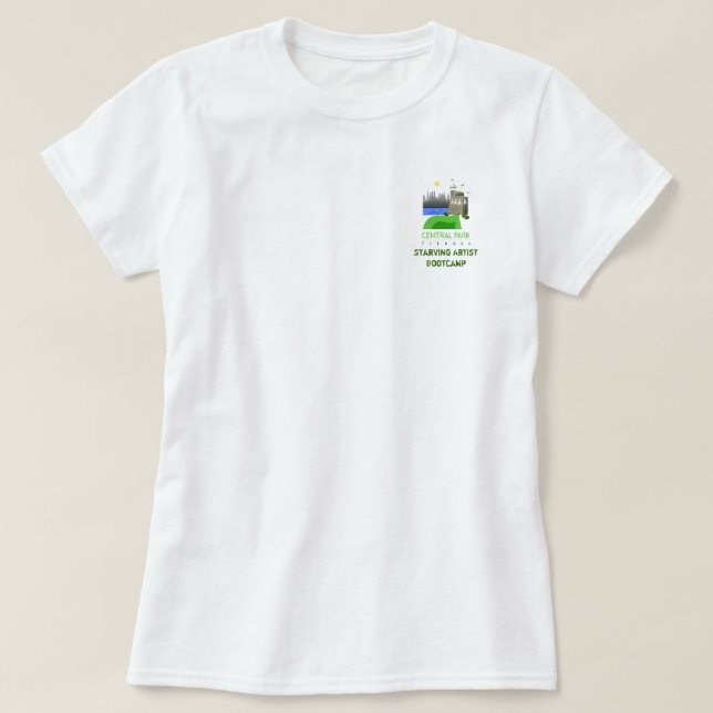 Camiseta Muñeca muerta de hambre de las señoras de Bootcamp (Diseño del anverso)