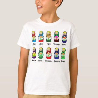 Camiseta Muñeca rusa de la jerarquización (Matryoshka)