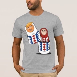 CAMISETA MUÑECA RUSA: TRUMP Y PUTIN