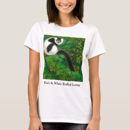 Camiseta Muñeca superada blanco y negro de las señoras del