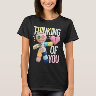 Camiseta Muñeca Vudú Divertido Humor Oscuro Amor Sarcasmo M