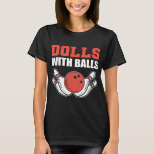 Camiseta Muñecas con balls y persona talentosa