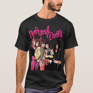 Camiseta Muñecas de Nueva York Diseño Vintage de Glam Punk 