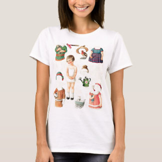 CAMISETA MUÑECAS DE PAPEL SUPREMAS VINTAGE SWEETIE