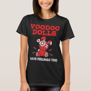 Camiseta Muñecas De Voodoo Emo Tienen Sentimientos De Hallo