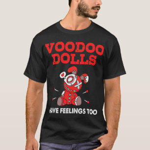 Camiseta Muñecas De Voodoo Emo Tienen Sentimientos De Hallo