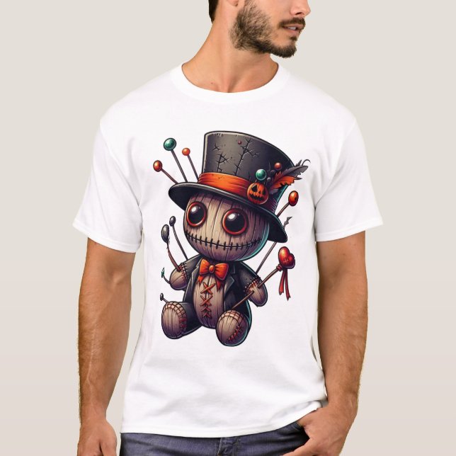 Camiseta Muñecas de Voodoo Spooky Magic (Anverso)