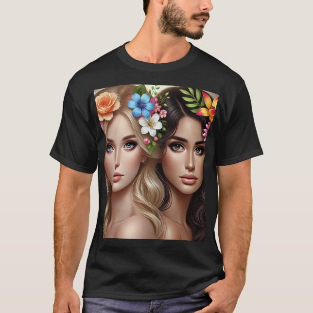 Camiseta "Muñecas encantadas: Tutores de sueños y preciosos (Anverso)