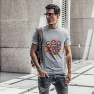 Camiseta Muñecas rusas Matryoshka