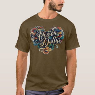 Camiseta Muñecas venenosas VIGNETTE COLOR ANTIGUO
